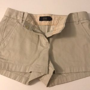 NWOT J. Crew Chino shorts size 6
